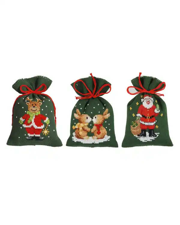 Neue Ware Stickpackung Dufttütchen Weihnachten 3-er Pack