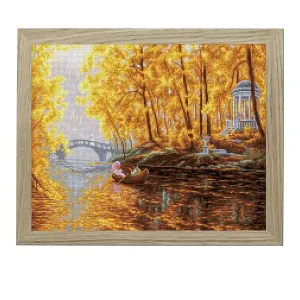 Weltweiter Versand Diamond painting Der Herbst