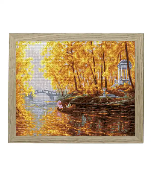 Weltweiter Versand Diamond painting Der Herbst
