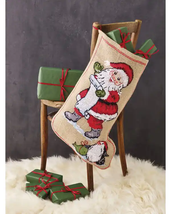 Kostenfreie Lieferung Stickpackung Strumpf Wunschliste