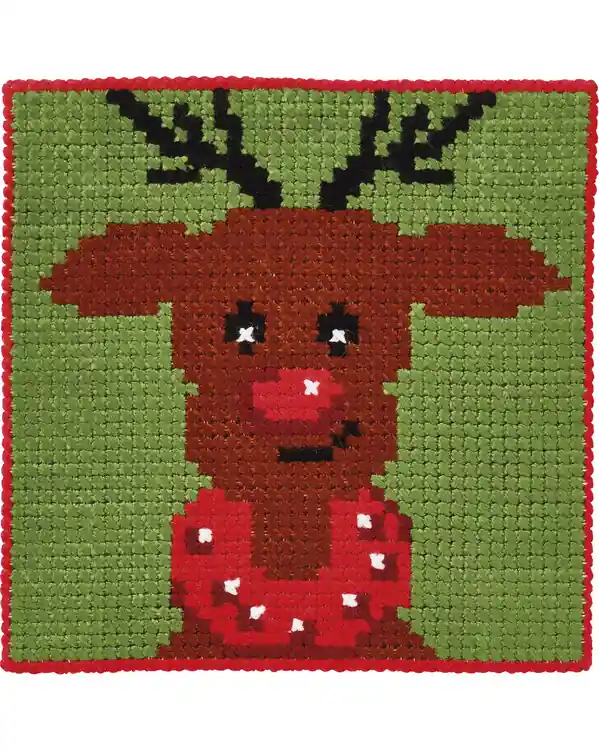 Meistverkauft Stickpackung Straminbild Rentier