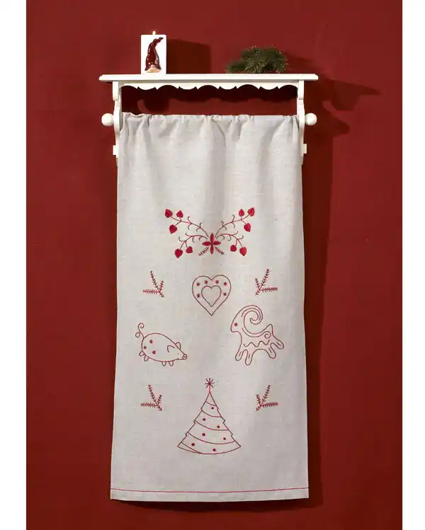 Stickpackung Überhandtuch Weihnachtsfiguren Ab Werk