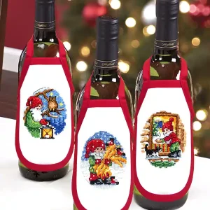 Flaschenschürzen Heiligabend 3-er Pack Bestseller