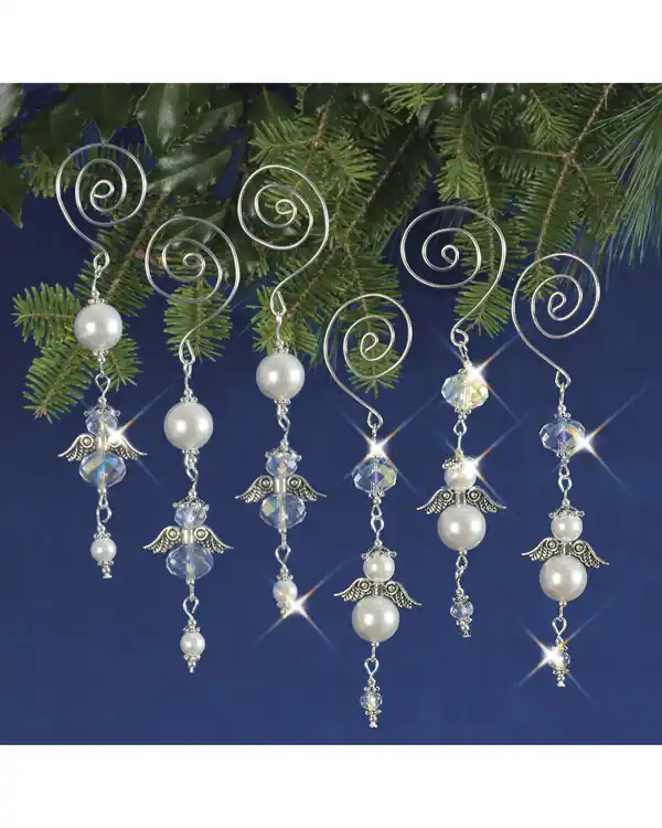 Bastelkit Weihnachtsbaumanhänger Tanzende Engel 6-er Pack Super-Preis