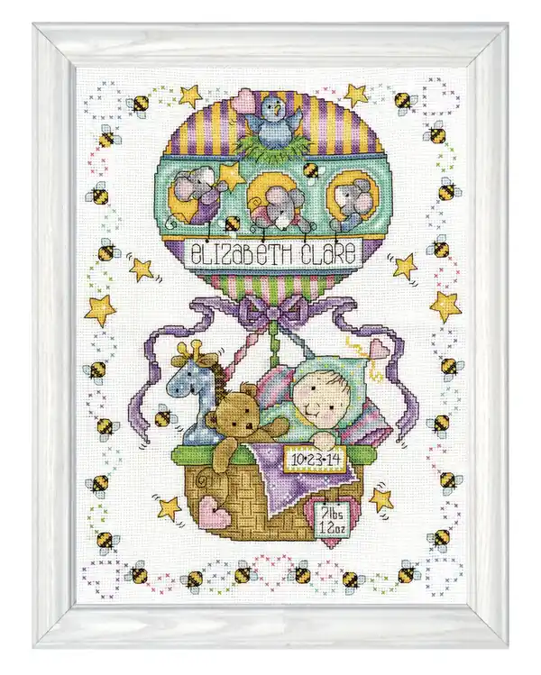 Finale Aktion Stickpackung Bild Ballonfahrt