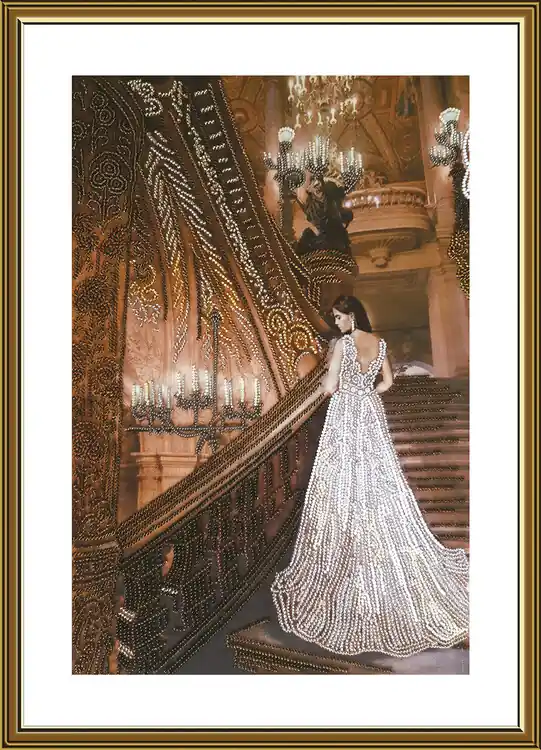 Perlenstickerei Bil Schön Hochwertig