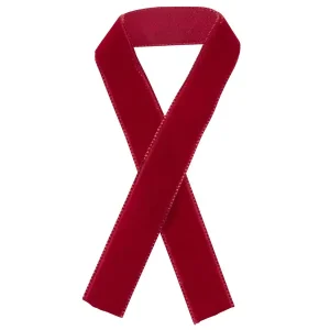 Sammetsband Röd 16 mm Neue Kollektion