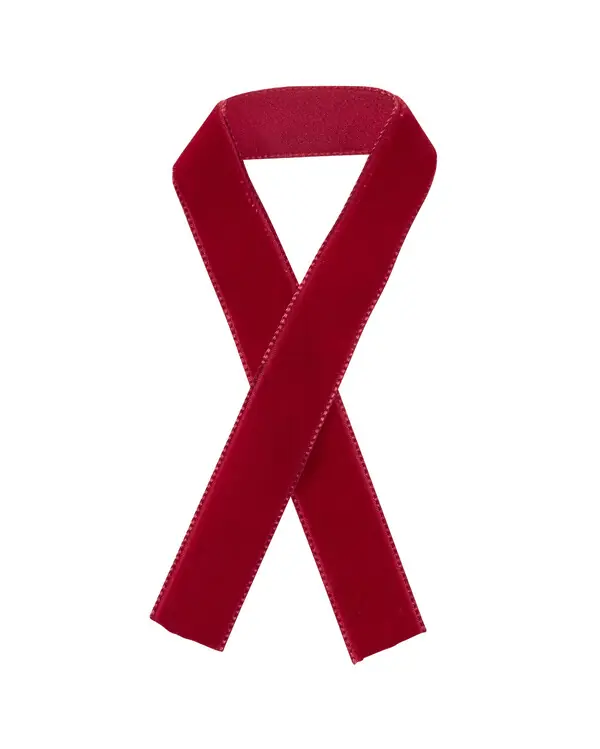 Sammetsband Röd 16 mm Neue Kollektion