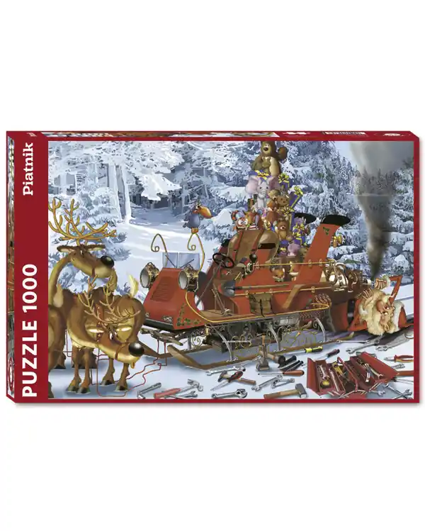 Puzzle Schlittenfahrt 1000 Teile Expressversand