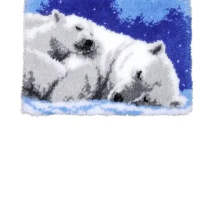 Jetzt Zugreifen Knüpfmatte Eisbären