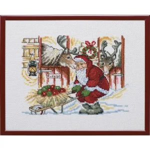 Top-Angebot Stickpackung Bild Weihnachtsfreunde