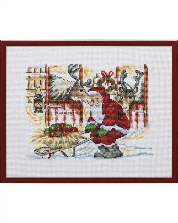 Top-Angebot Stickpackung Bild Weihnachtsfreunde