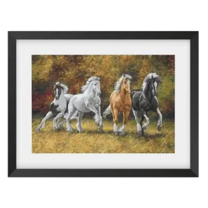 Diamond painting Galopp Solange Der Vorrat Reicht