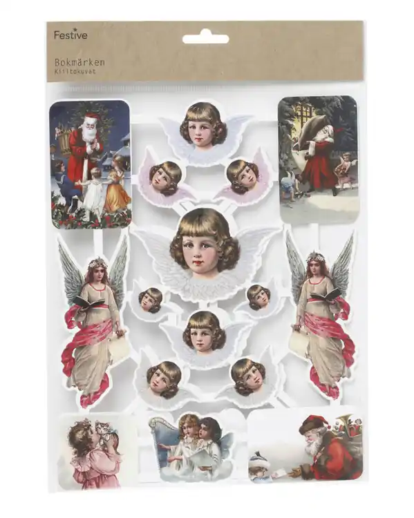 Mengenrabatt Lesezeichen Engel 2 Bögen