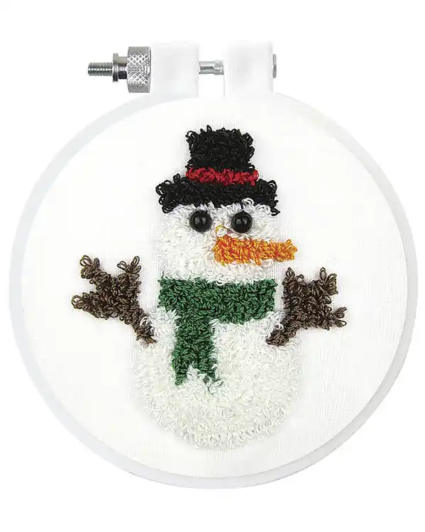 Must-Have Punch needle Kit Herr Schneemann