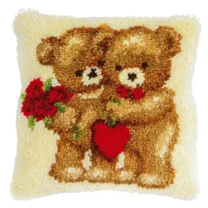 Top-Angebot Knüpfmatte Liebesbären