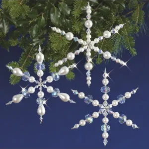 Weihnachtsschmuck Schneeflocke 3-er Pack Neue Kollektion