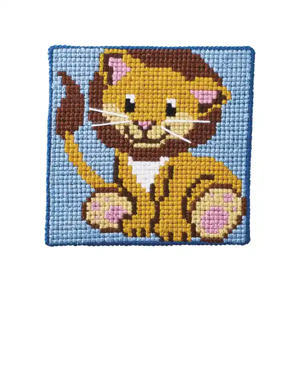 Straminbild Löwe Geld-Zurück-Garantie