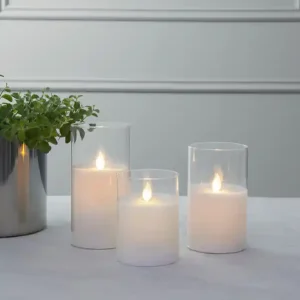 Neuheit LED Stumpenkerze