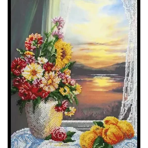 Perlenstickerei Sonnenuntergang Heißes Angebot