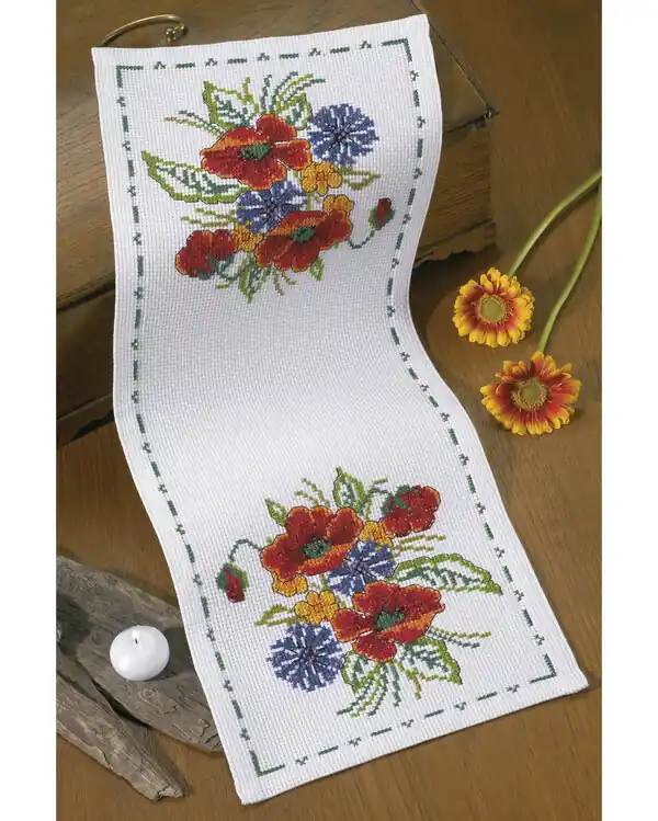 Stickpackung Läufer Strauß Jetzt Bestellen