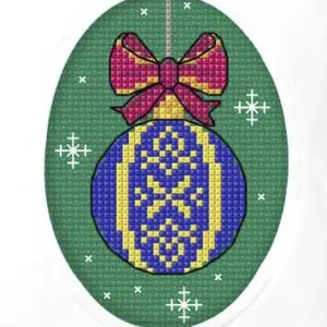 Stickpackung Karte Weihnachtskugel Limited Edition