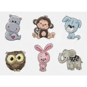 Plastic canvas Djuren 6-Pack Jetzt Bestellen