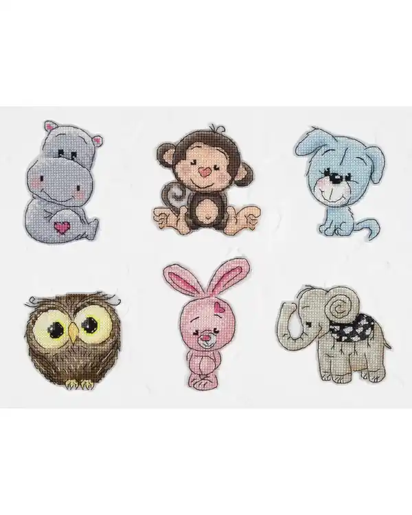 Plastic canvas Djuren 6-Pack Jetzt Bestellen