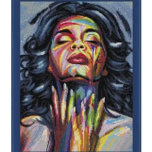 Diamond Painting Lady Kostenloser Versand