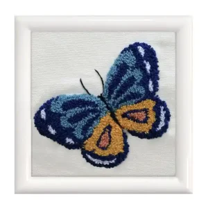 Neu Punch Needle Kit Schmetterling