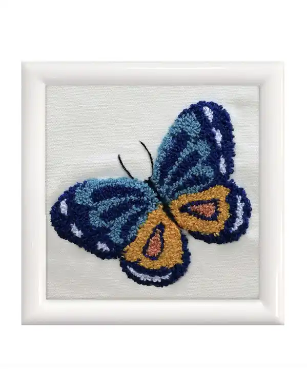 Neu Punch Needle Kit Schmetterling