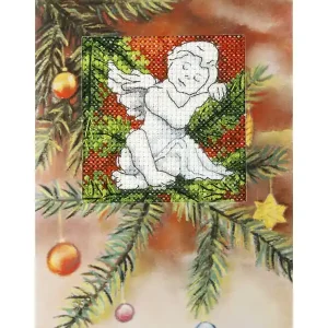 Beliebt Stickpackung Karte Weihnachtsengel