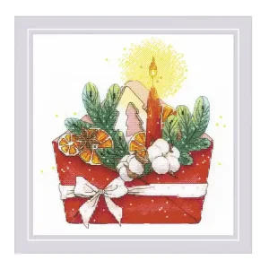 Direkt Vom Hersteller Stickpackung Bild Weihnachtskorb