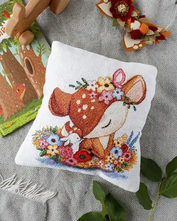 Stickpackung Kissen Freundschaft Solange Der Vorrat Reicht