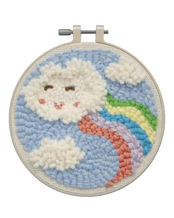 Top-Preis Punch needle Kit Regenbogen