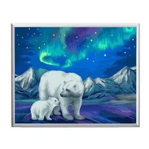 Bestseller Paint By Numbers Aurora Borealis