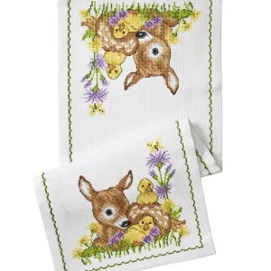Saisonangebot Stickpackung Läufer Bambi