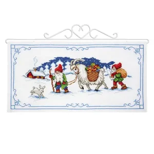 Limited Edition Stickpackung Wandbehang Wichtelmarsch