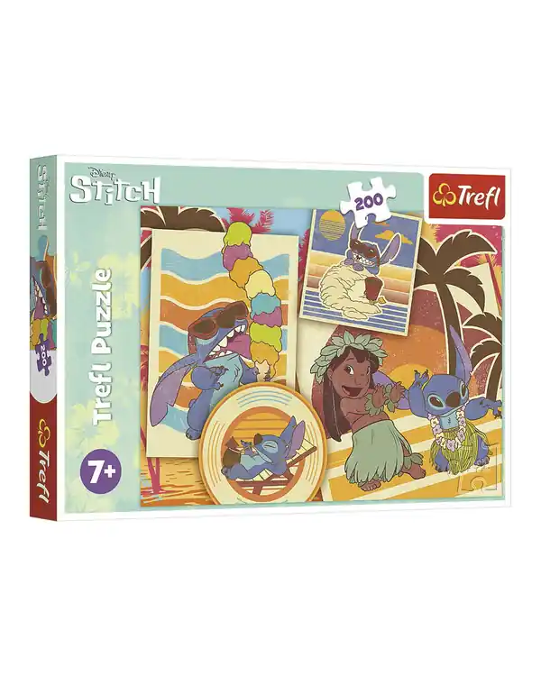 Puzzle Lilo & Stitch 200 Teile Weltweiter Versand