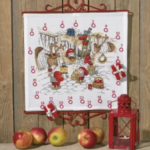 Geprüft Stickpackung Kalender Der Stall