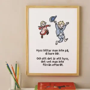 Neu Stickpackung Bild Emil & Ida