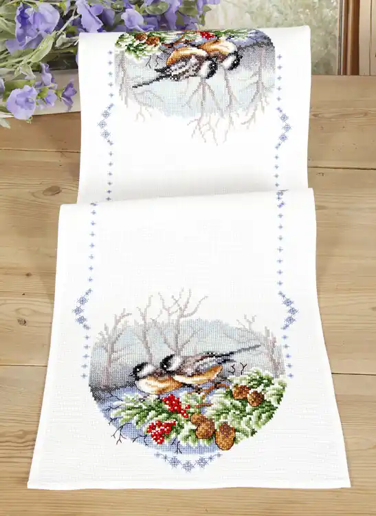 Läufer Wintervögel Direktkauf