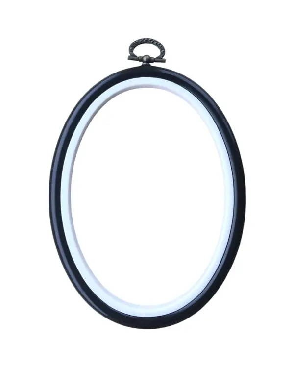 Aktuell Flexirahmen ovale schwarz