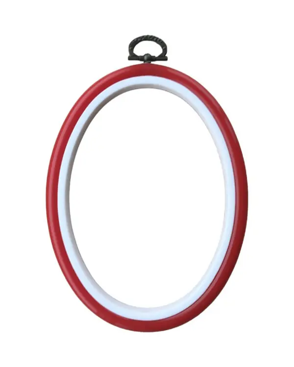 Mengenrabatt Flexirahmen ovale rot