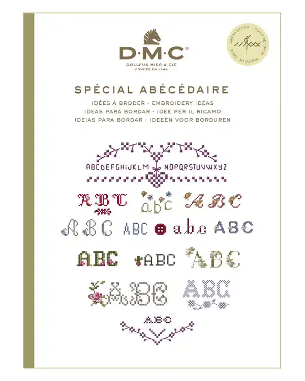 Vorlagenbuch DMC ABC Ausverkauf