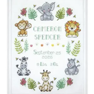 Exklusiv Stickpackung Bild Der kleine Dschungel