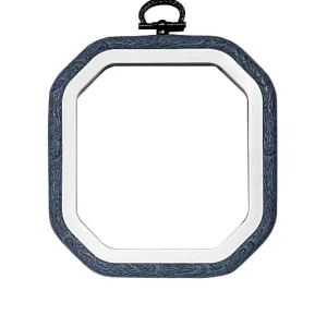 Geld-Zurück-Garantie Flexirahmen blau 13x13 cm