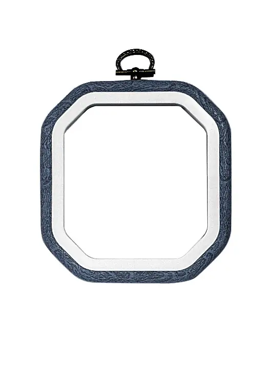 Geld-Zurück-Garantie Flexirahmen blau 13×13 cm