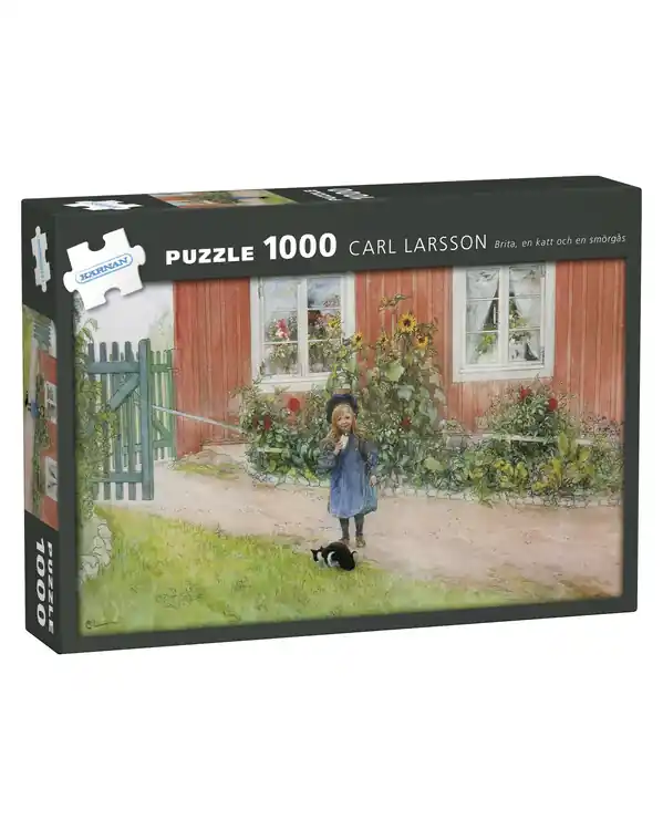 Schneller Versand Puzzle Carl Larsson Brita und die Katze 1000 Teile