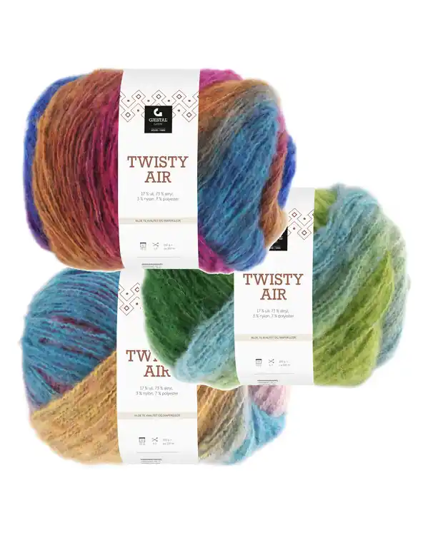 Jetzt Zugreifen Garn Twisty Air 150g